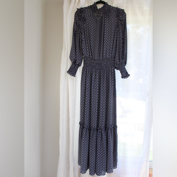 Max Studio Navy Maxi Dress - Picture 1 of 5